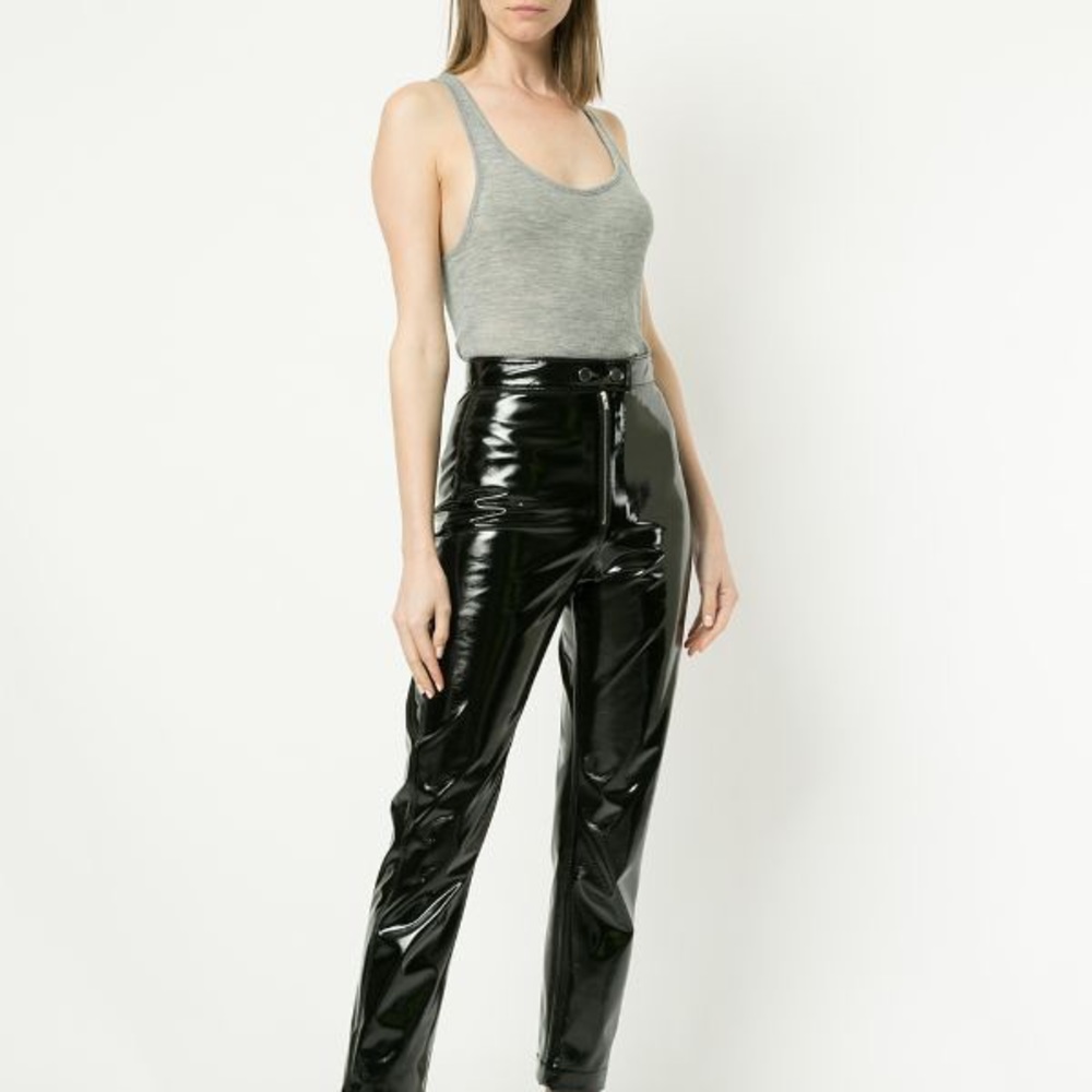 T by Alexander Wang scoop neck tank top grey XS